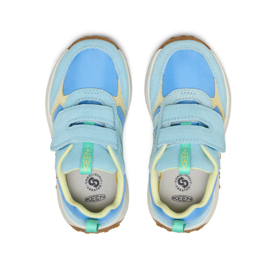 Little Kids' KS86 Sneaker Baltic Sea/Wax Yellow - Image 4