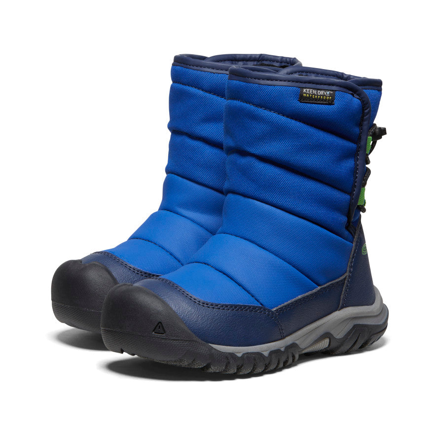 Little Kids' Puffrider Waterproof Winter Boot Naval Academy/Surf - Image 2