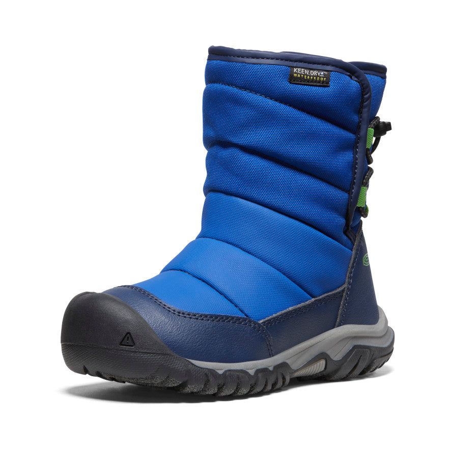 Little Kids' Puffrider Waterproof Winter Boot Naval Academy/Surf - Image 3