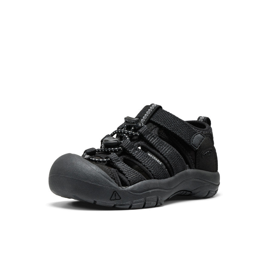 Little Kids' Newport H2 Triple Black - Image 3