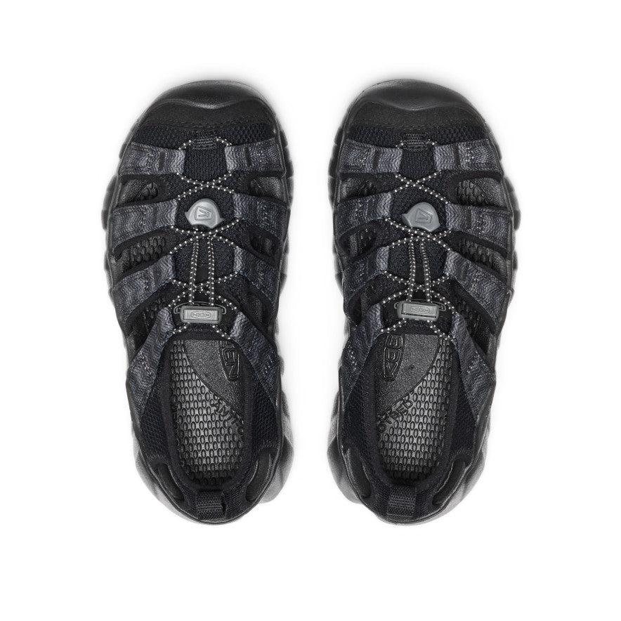 Big Kids' Hyperport H2 Sandal Black/Steel Grey - Image 4