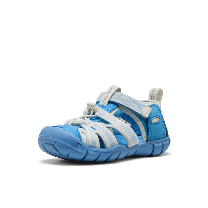 Little Kids' Seacamp II CNX Azure Blue/Star White - Image 3