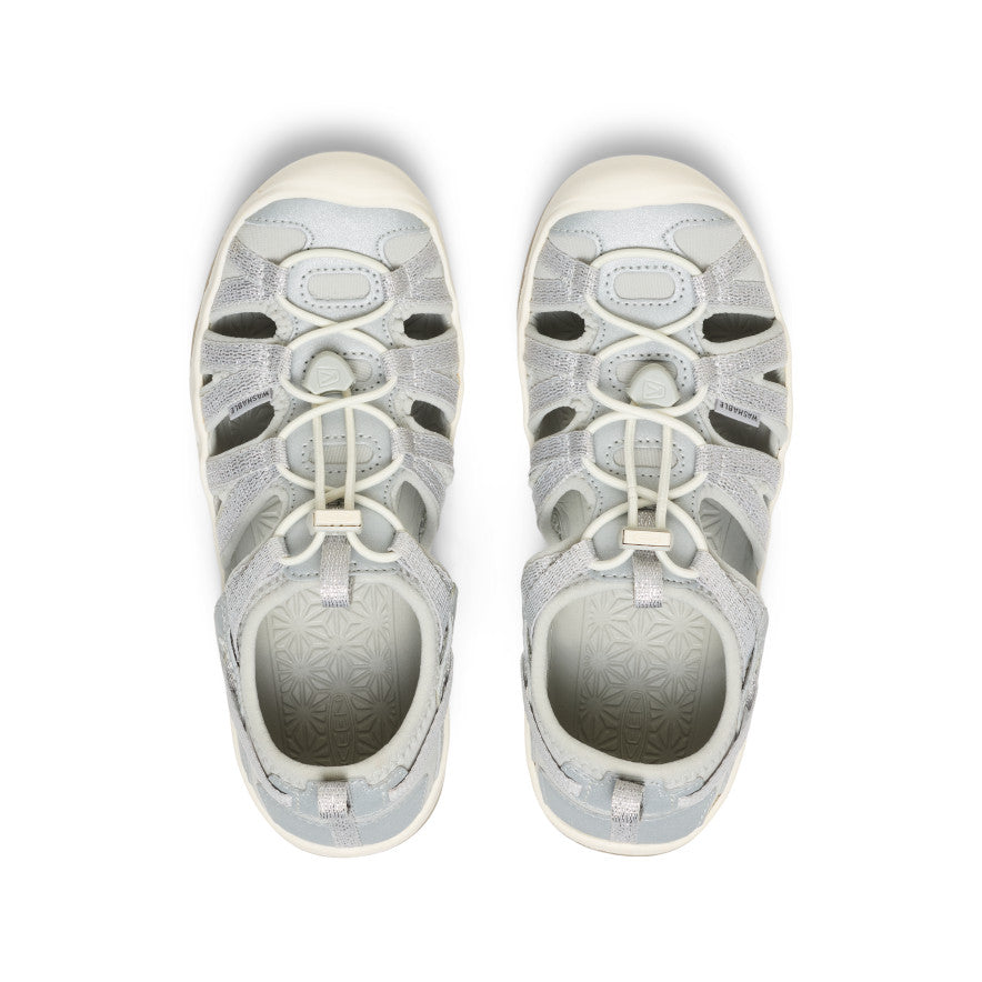 Big Kids' Moxie Sandal Silver - Image 4
