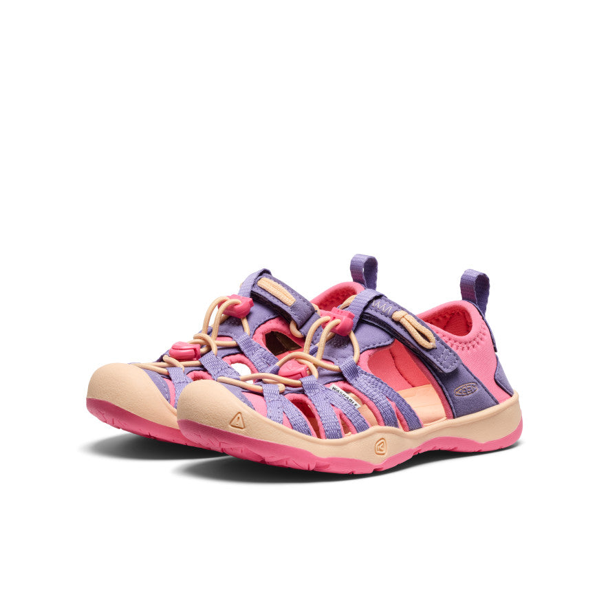 Little Kids' Moxie Sandal Purple Haze/Pink Lemonade - Image 4