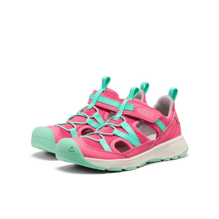 Big Kids' Motozoa Sandal Pink Lemonade/Cabbage - Image 2