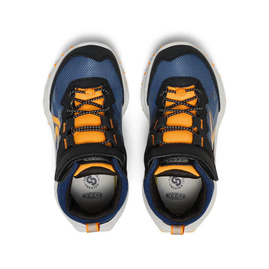 Little Kids' Zionic Waterproof Boot Naval Academy/Bright Marigold - Image 4